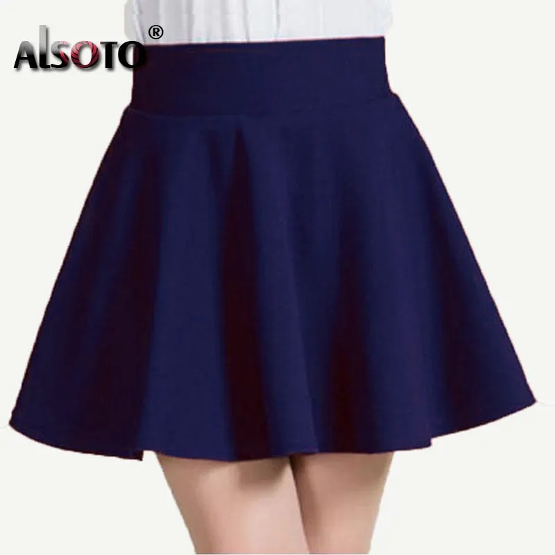 2022 Winter and Summer Style Brand Women Skirt Elastic Faldas Ladies Midi Skirts Sexy Girl Mini Short Skirts Saia Feminina