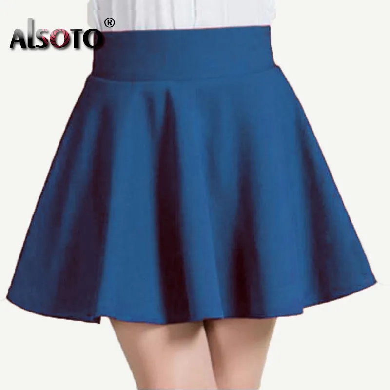 2022 Winter and Summer Style Brand Women Skirt Elastic Faldas Ladies Midi Skirts Sexy Girl Mini Short Skirts Saia Feminina