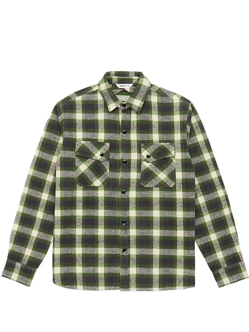 3sixteen Emerald Crosscut Shaggy Check Shirt