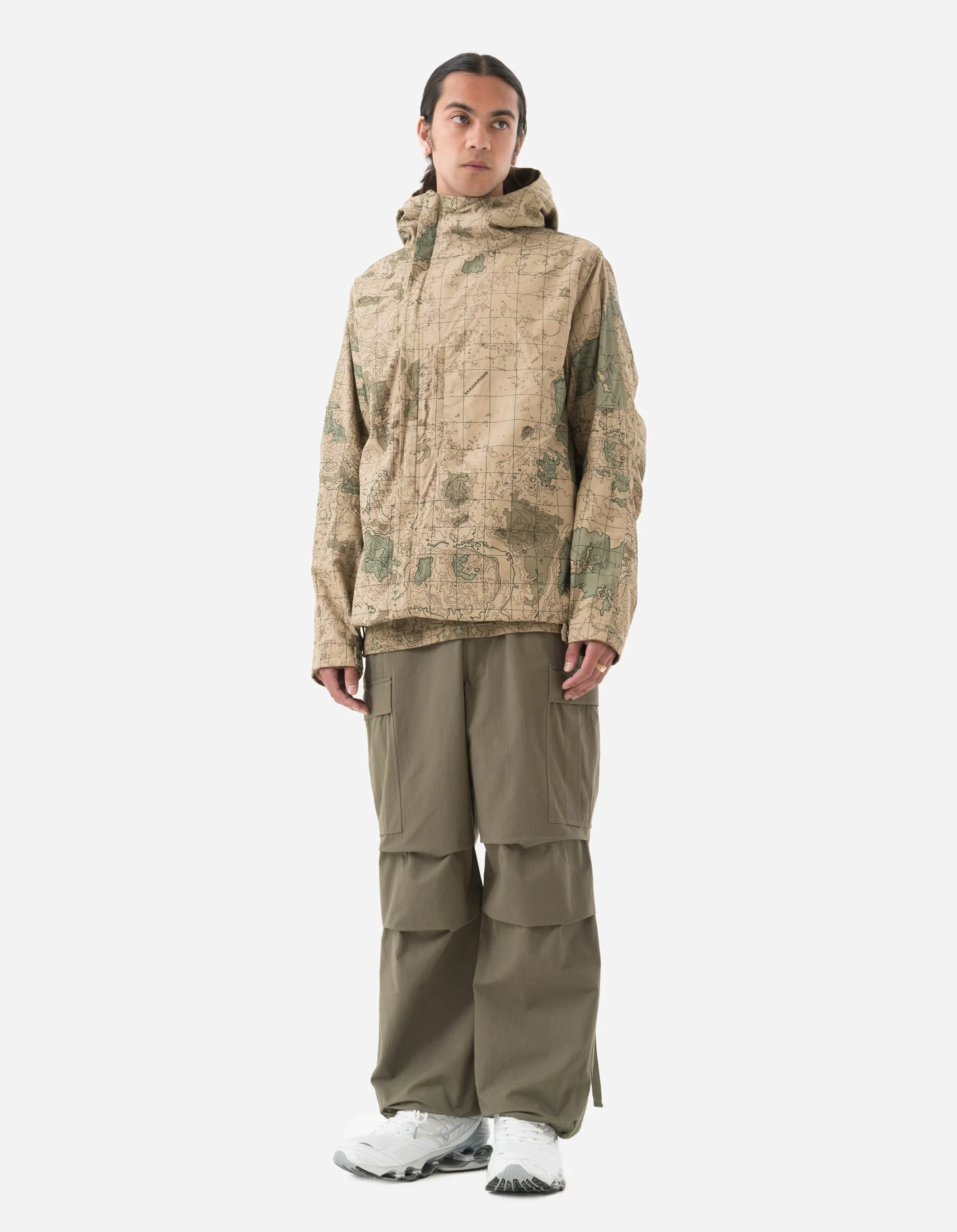 5222 Reversible Cordura Asym Parka Mushroom/Desert