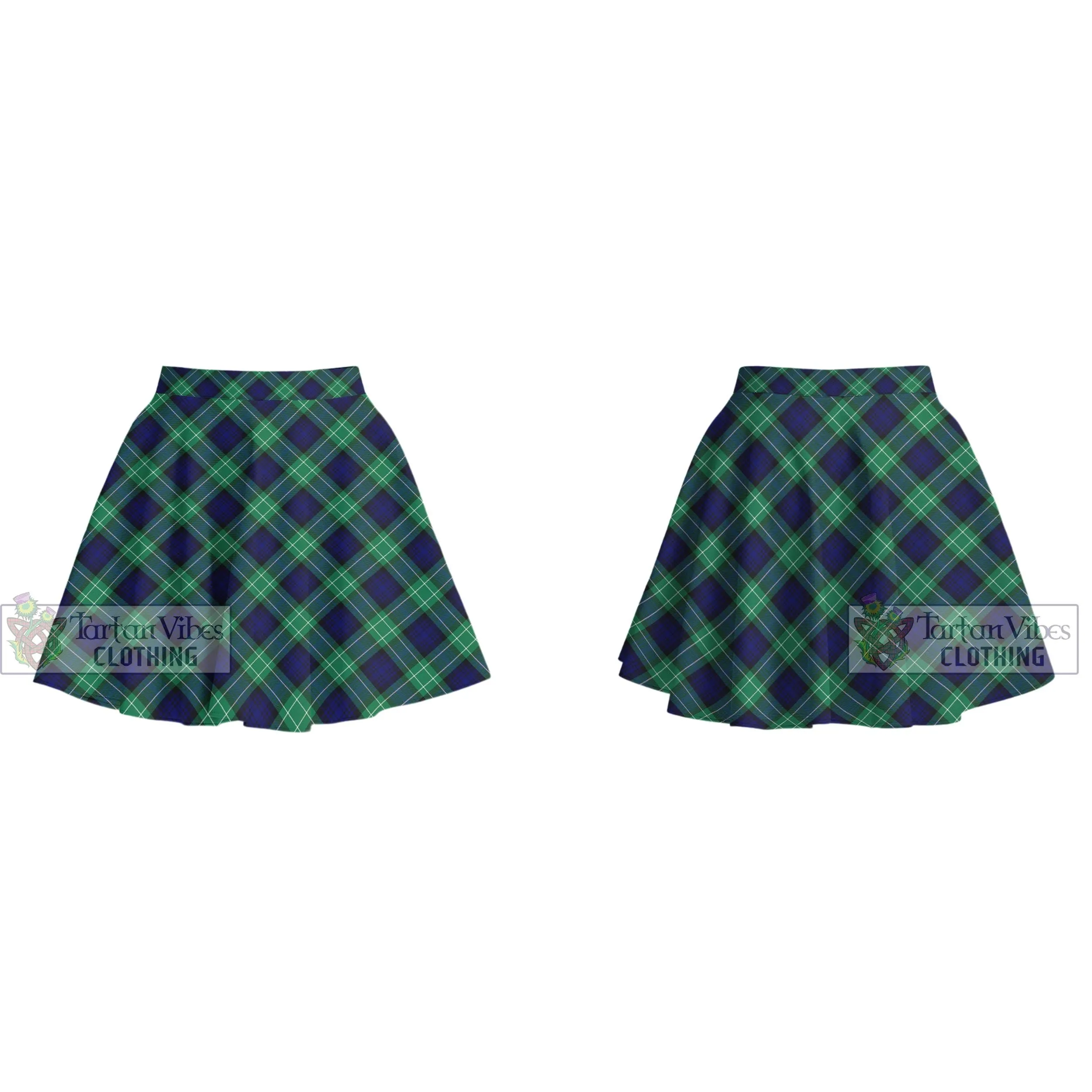 Abercrombie Tartan Women's Plated Mini Skirt