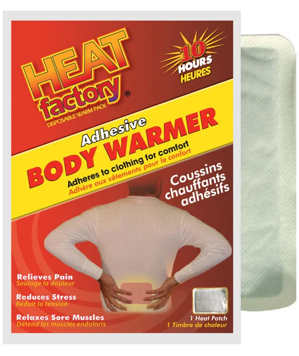 Adhesive Body Warmer (40 Warmers) Last up to 10 hours heat