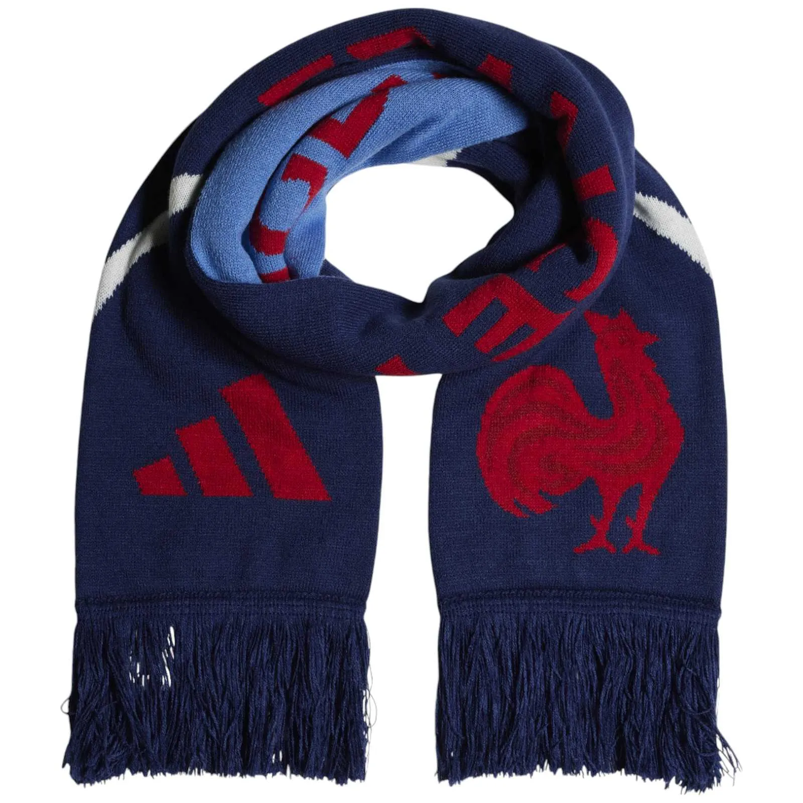 adidas France 2024/25 Knitted Rugby Scarf