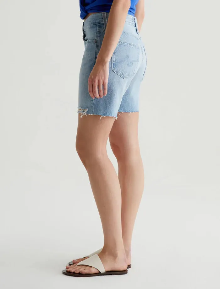AG Denim Ex Boyfriend Shorts in Sunset Blues