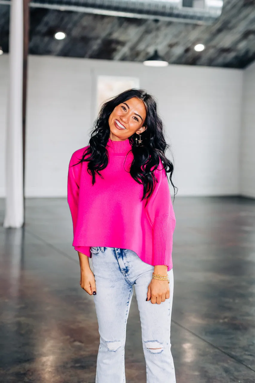 Aja Super Pink Sweater