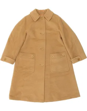 AQUASCUTUM Womens Overcoat UK 16 Large Beige