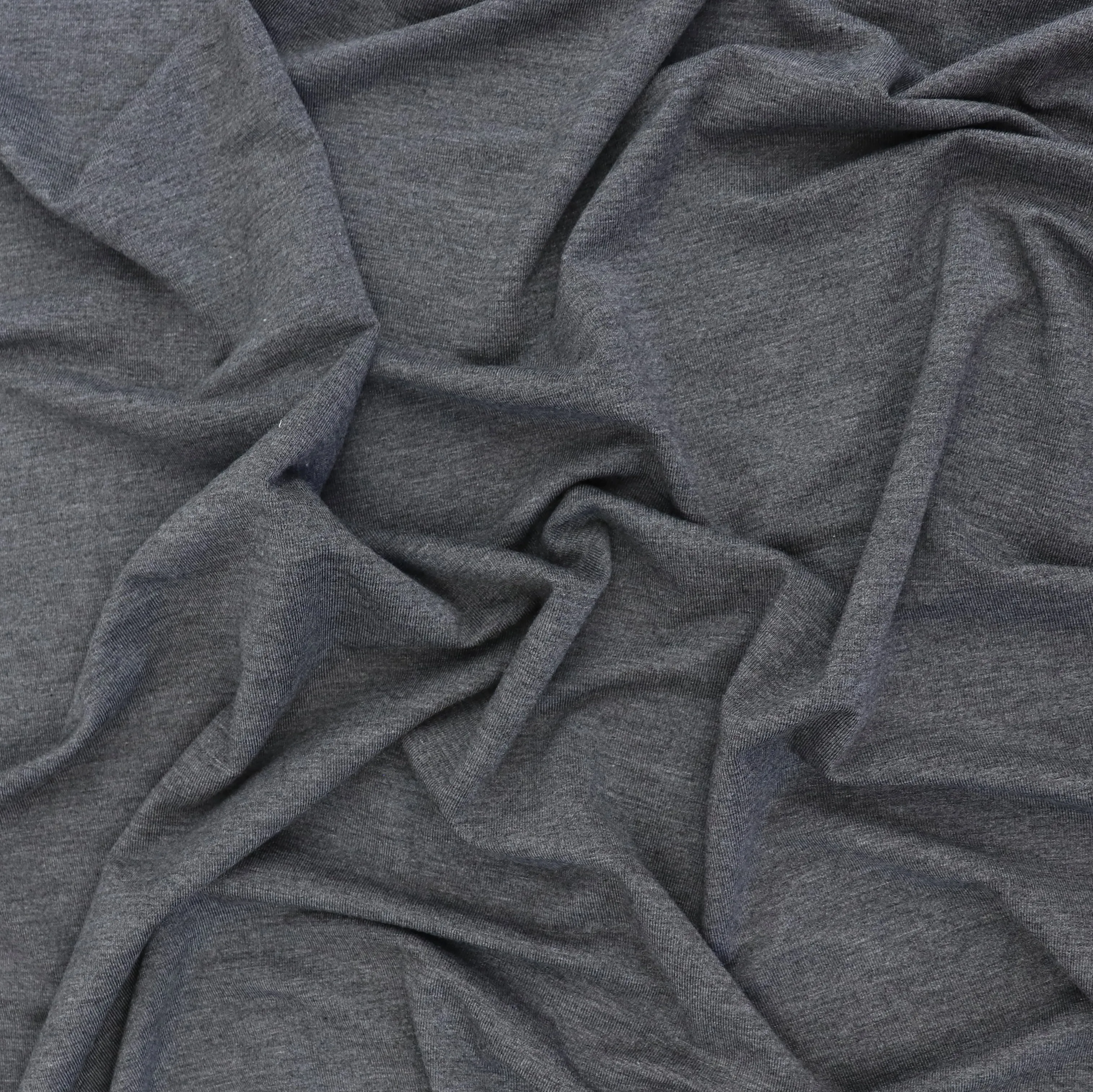 Bamboo Jersey - Marled Dark Grey