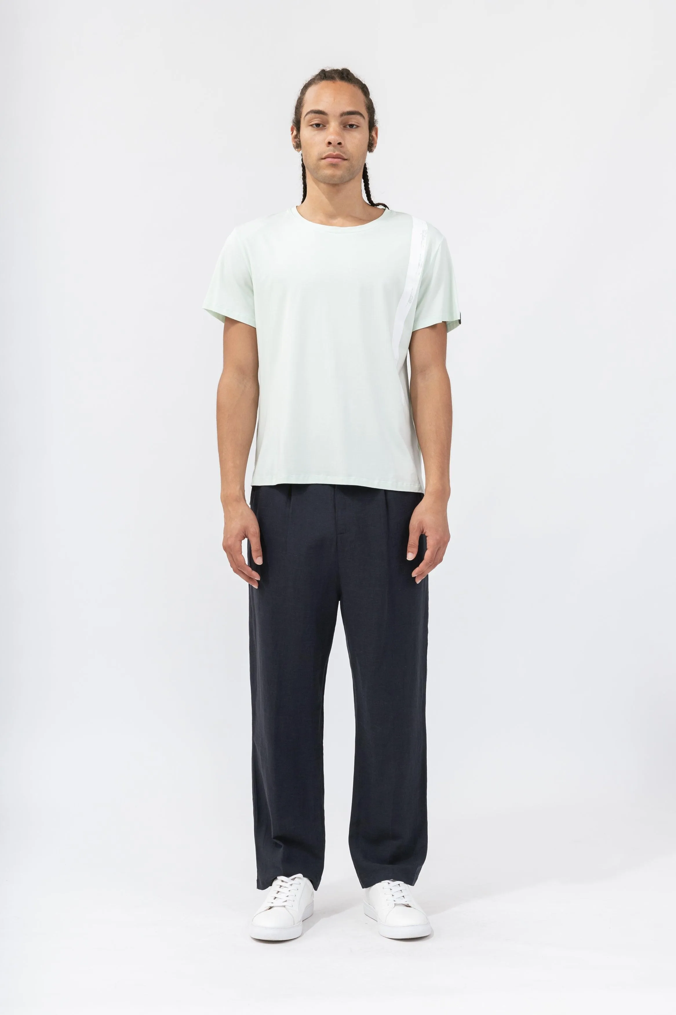 Bamboo Relaxed-Fit Linen Pants