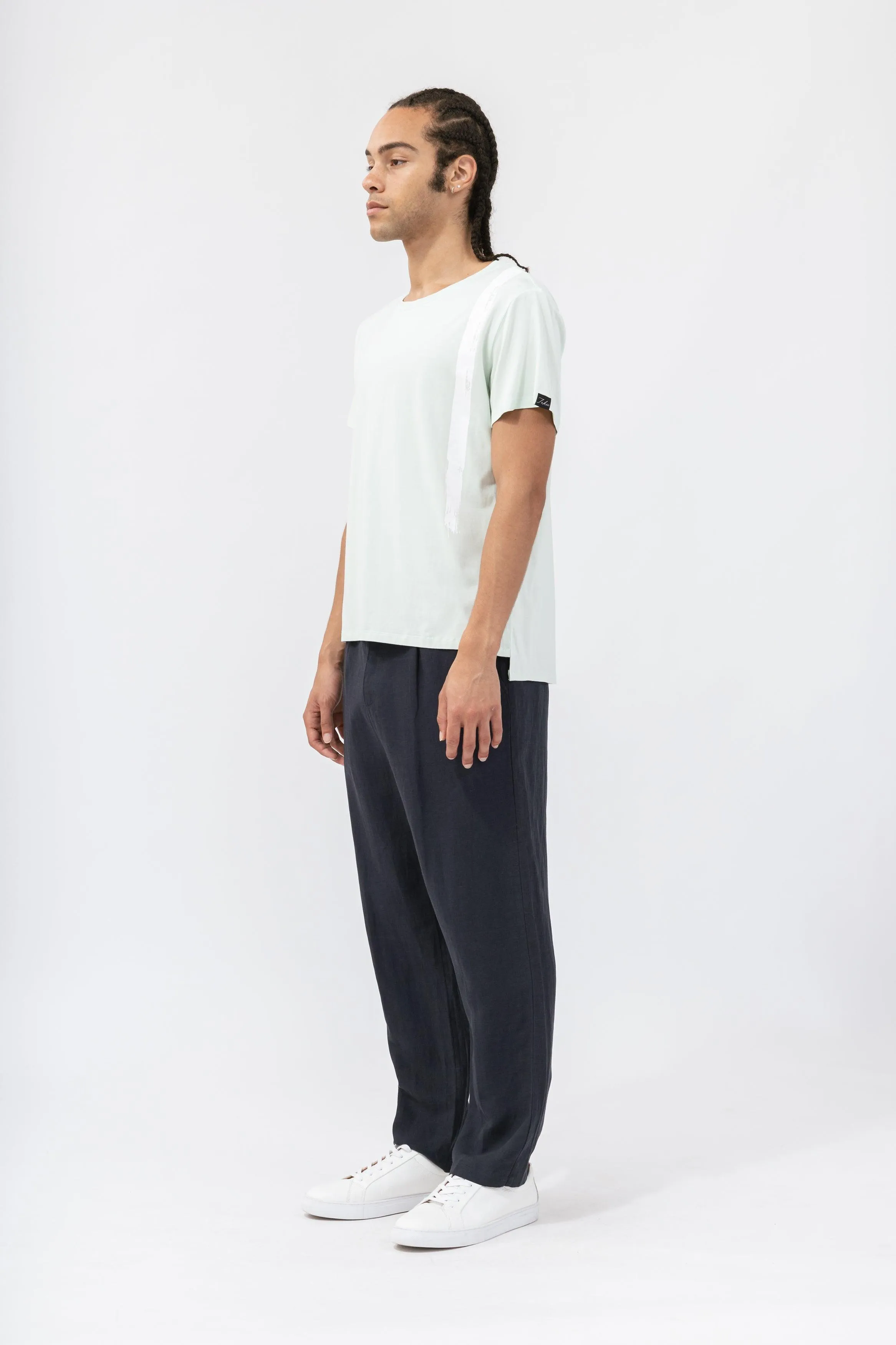 Bamboo Relaxed-Fit Linen Pants