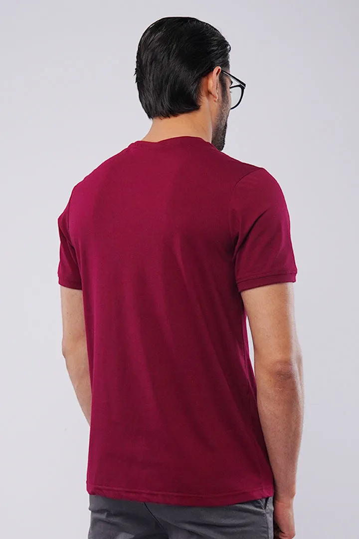 Berry Rush Henley T-shirt