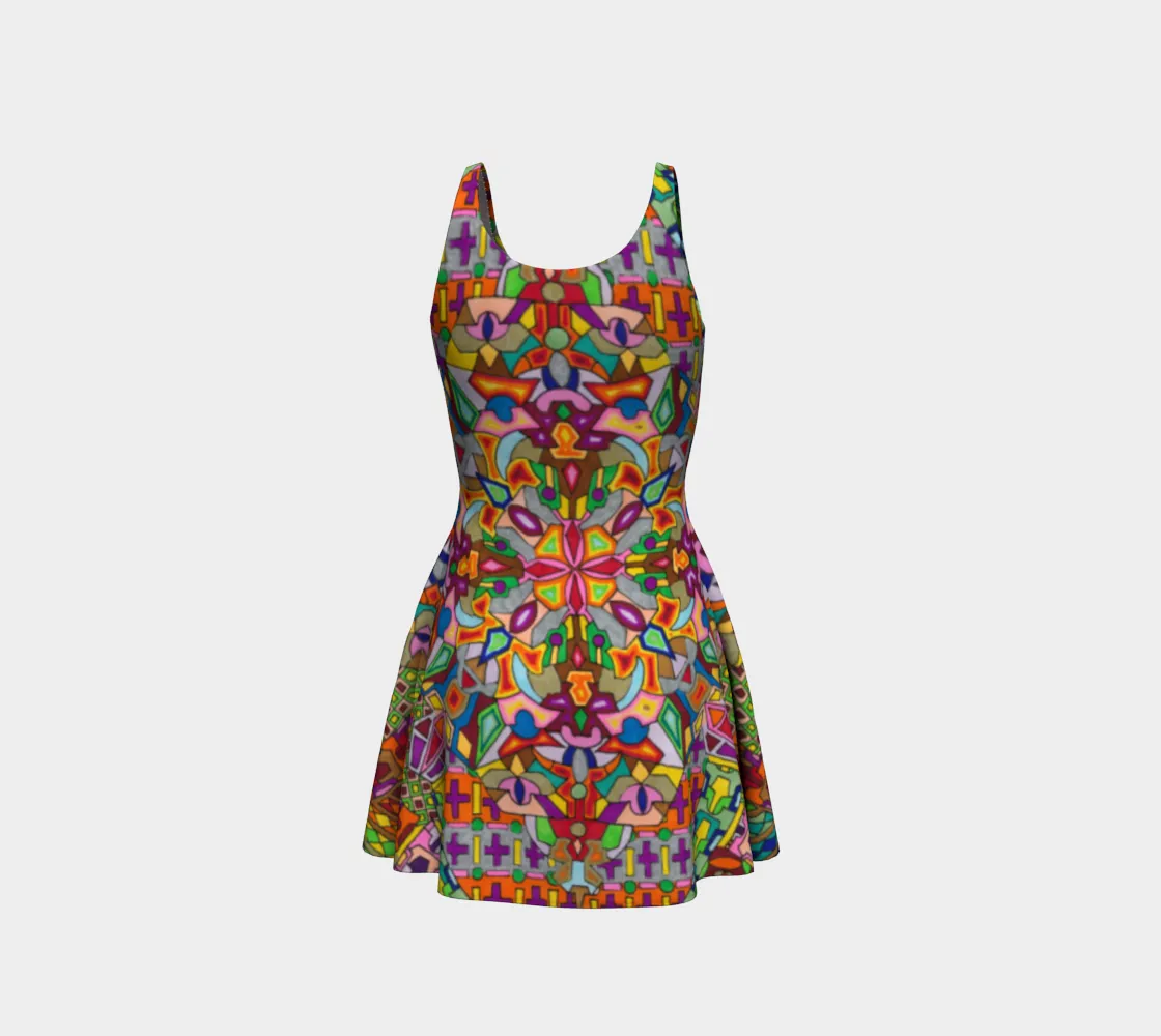 BLOSSOM FLARE DRESS | LACHLAN WARDLAW