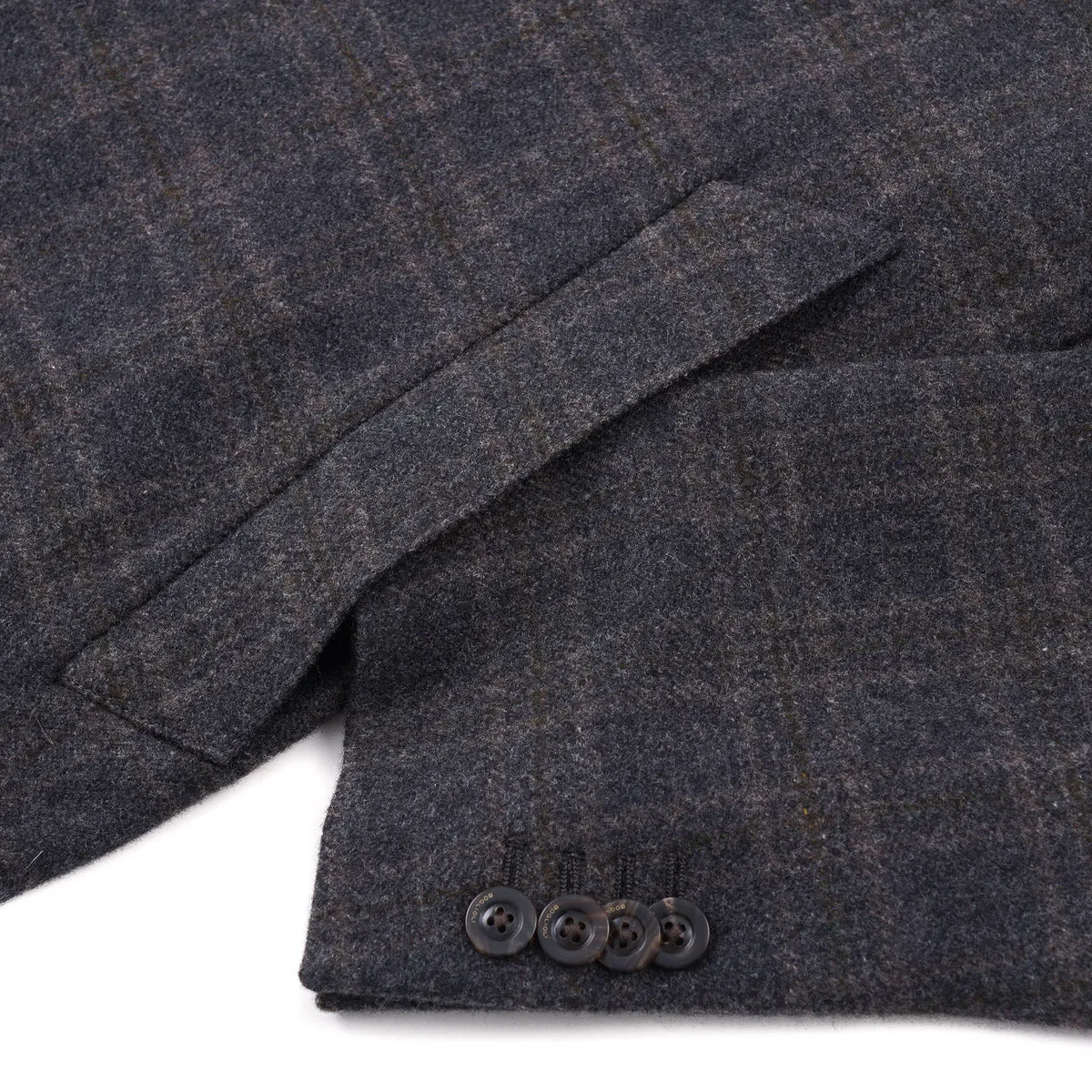 Boglioli Soft Brushed Wool Overcoat