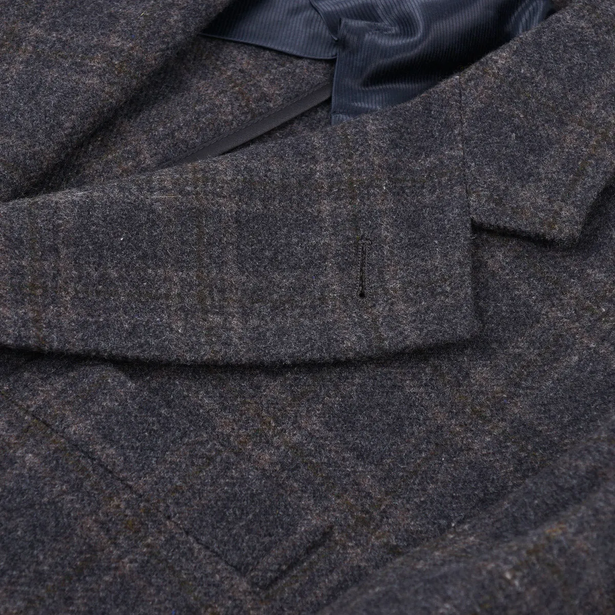 Boglioli Soft Brushed Wool Overcoat