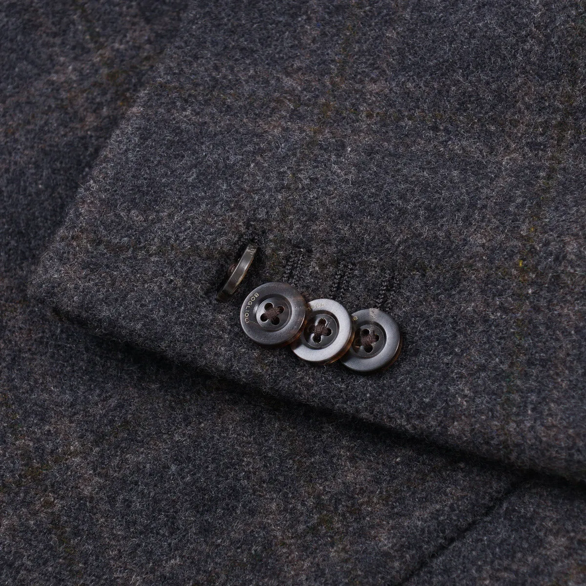 Boglioli Soft Brushed Wool Overcoat