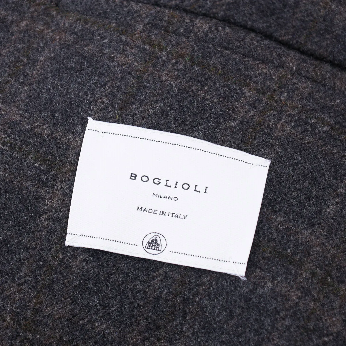 Boglioli Soft Brushed Wool Overcoat