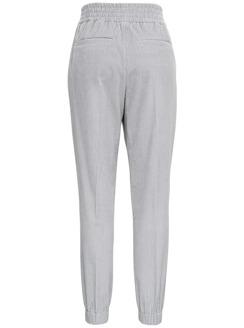 Brunello Cucinelli Corduroy Ribbed Track Pants