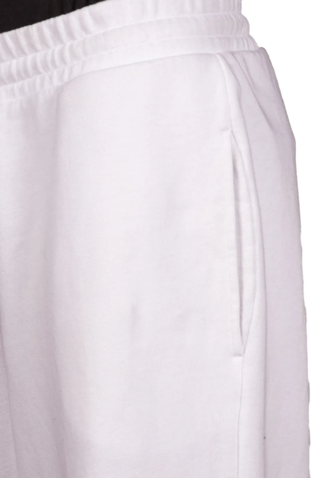 Brushed Diagonals Pants White