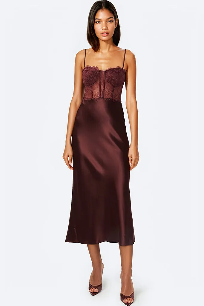 Cami NYC - Maureen Dress - Cranberry