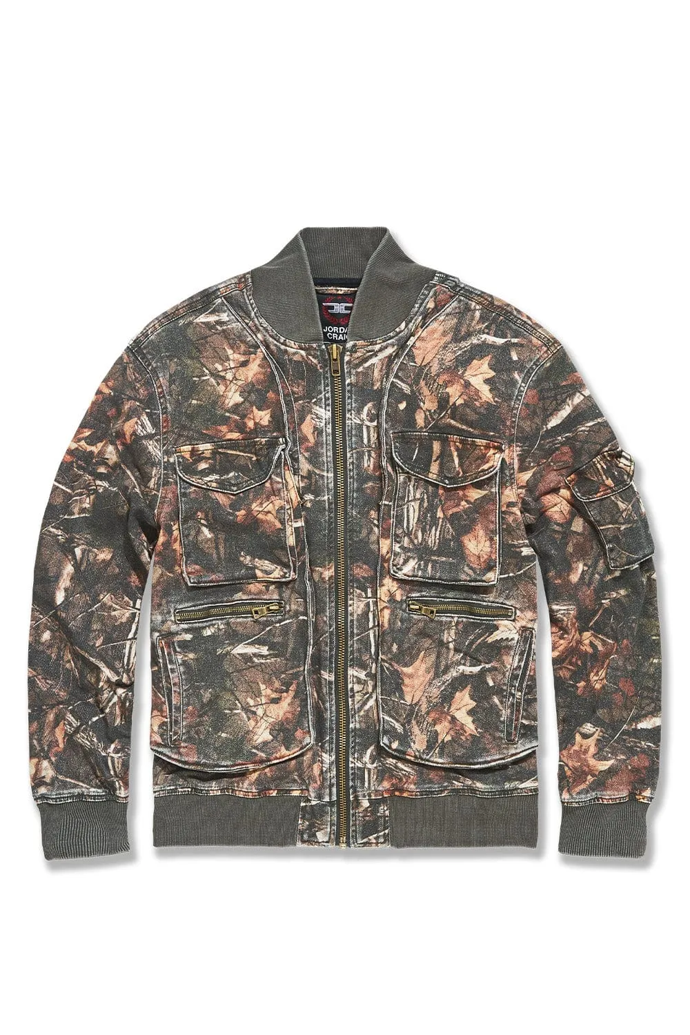 Camo Mercenary Bomber Jacket (Timber Shade)