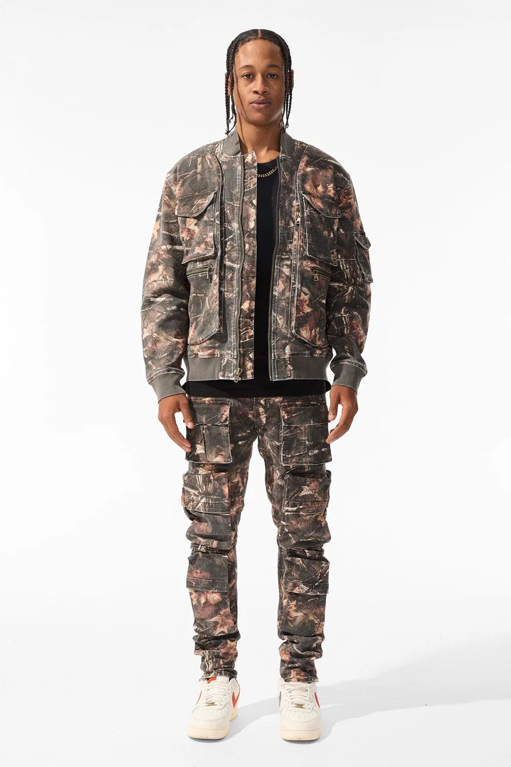 Camo Mercenary Bomber Jacket (Timber Shade)