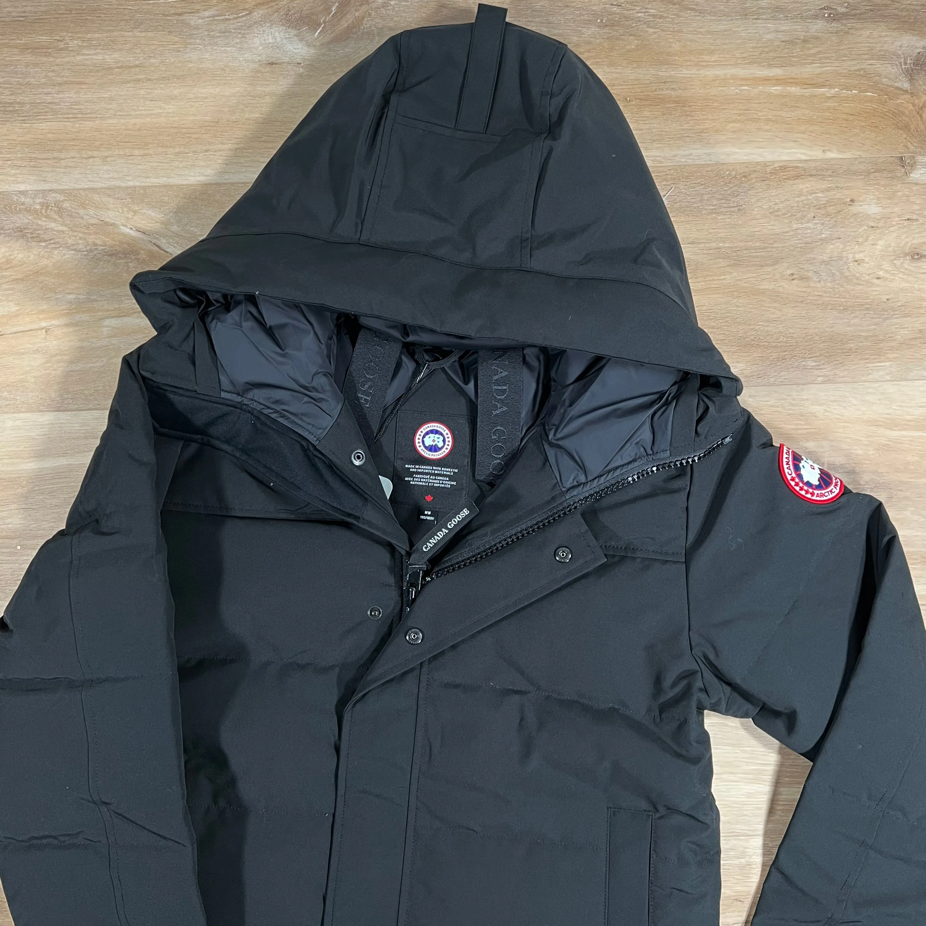 Canada Goose MacMillan Parka in Black