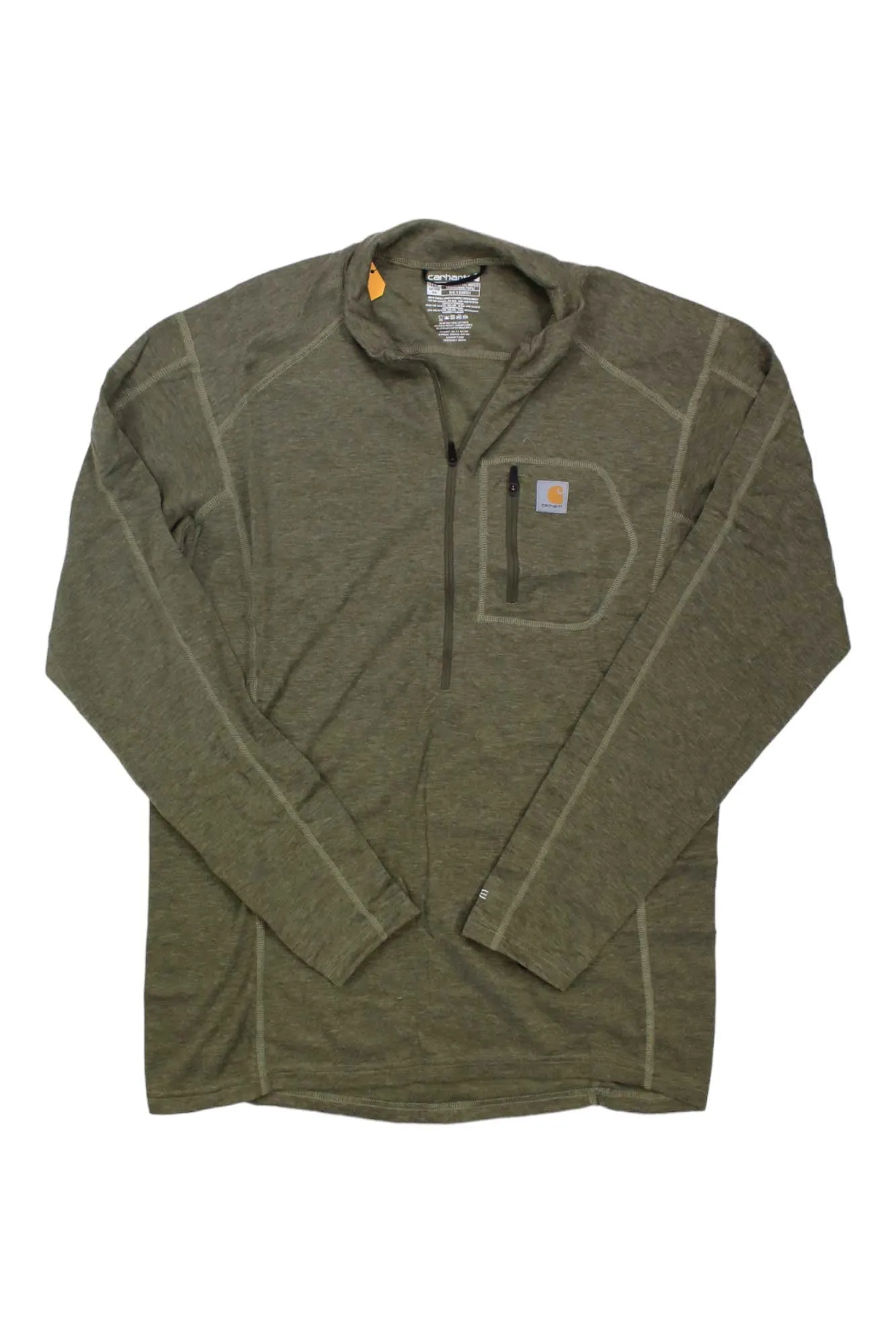 Carhartt Men's Base Force Heavyweight Poly-Wool Quarter-Zip (Tall)