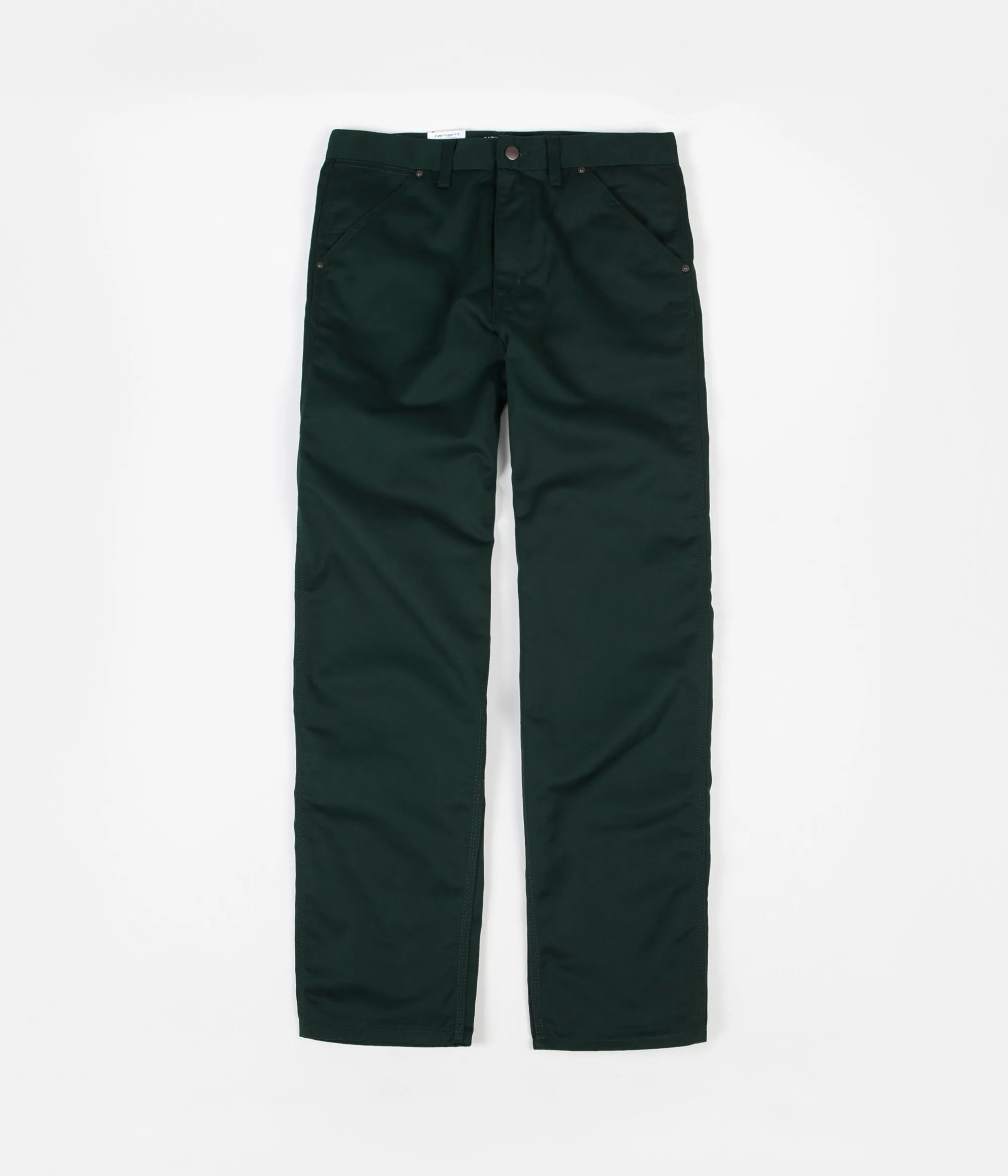 Carhartt x Pass Port Pall Pants - Rinsed Bottle Green