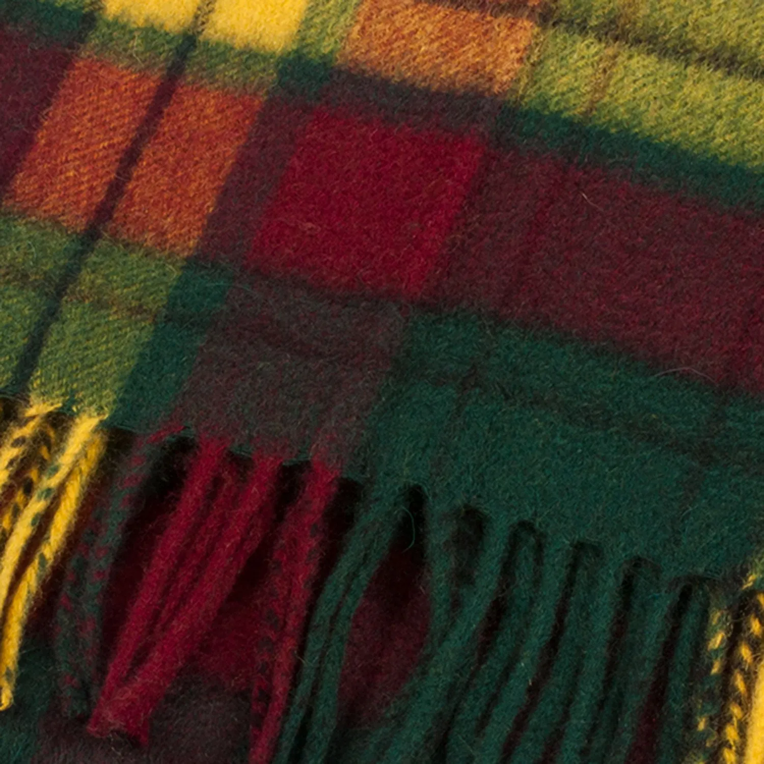 Cashmere Scottish Tartan Clan Scarf  Macmillan Old