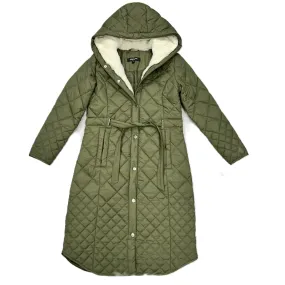 Coat Parka By Kenneth Cole In Green, Size: S