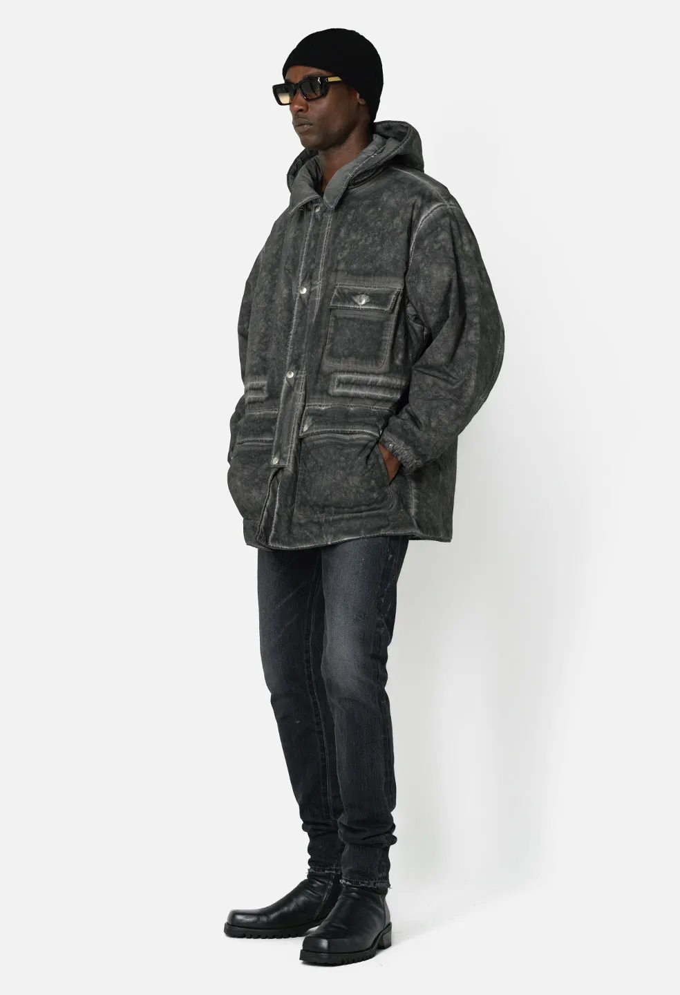 Cold Dye Scout Parka / Charcoal