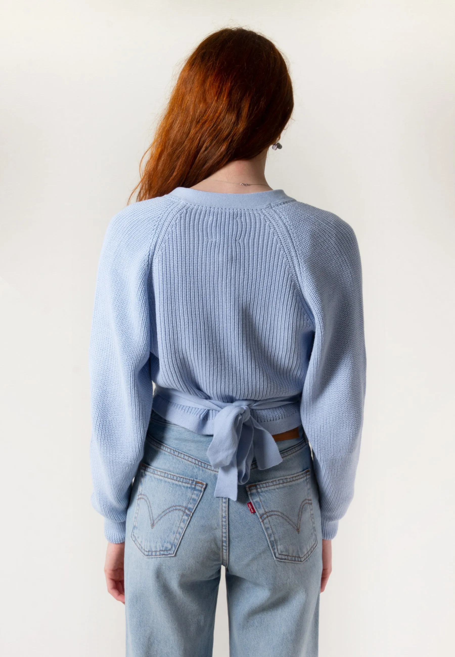 Composure Cardigan - light blue