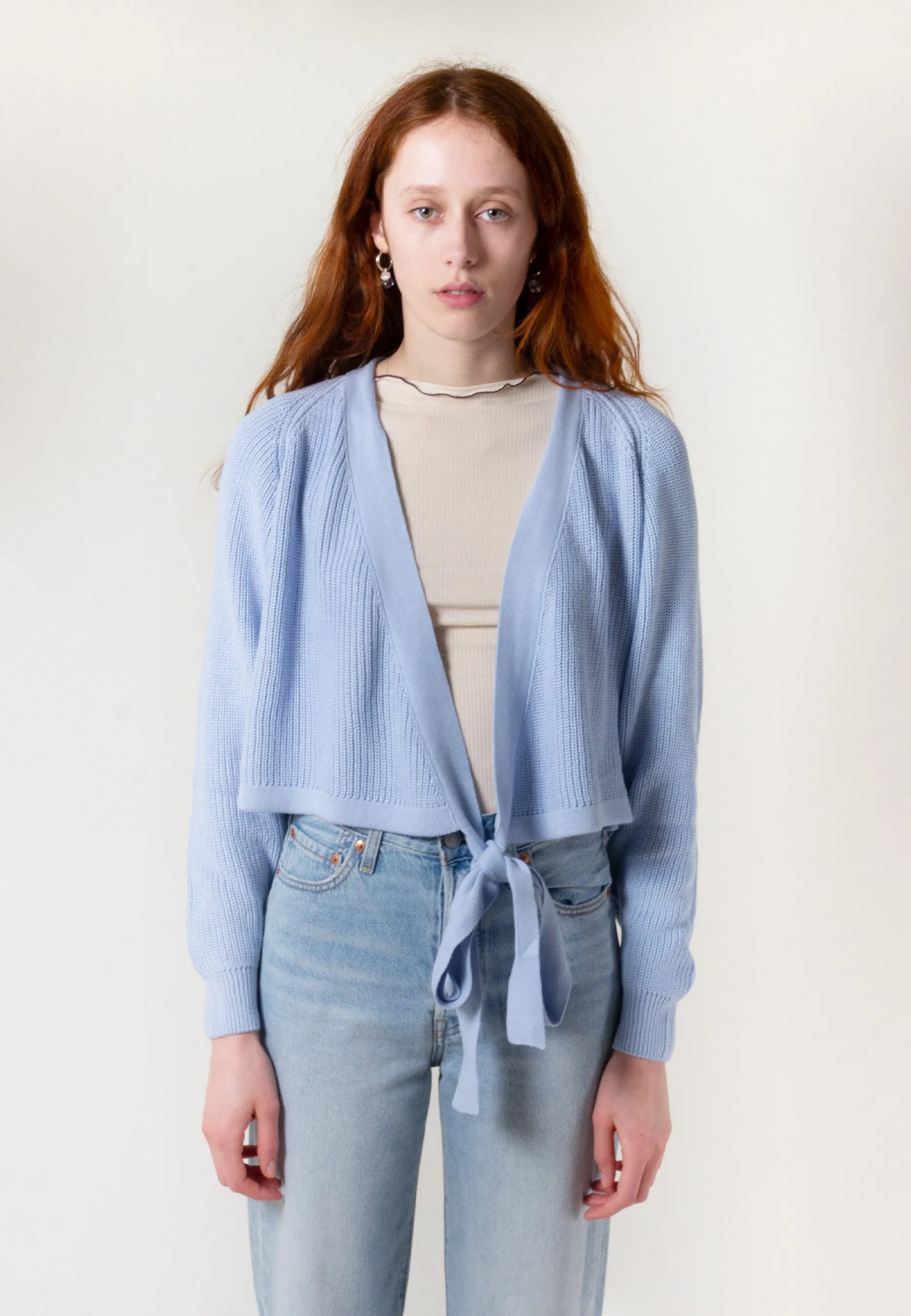 Composure Cardigan - light blue