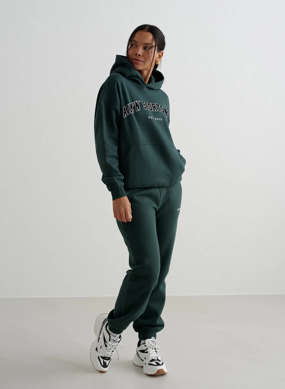 Deep Emerald Varsity Sweat Set