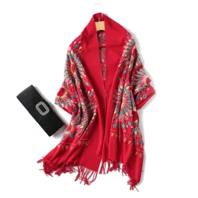 Desert travel sunscreen silk scarf