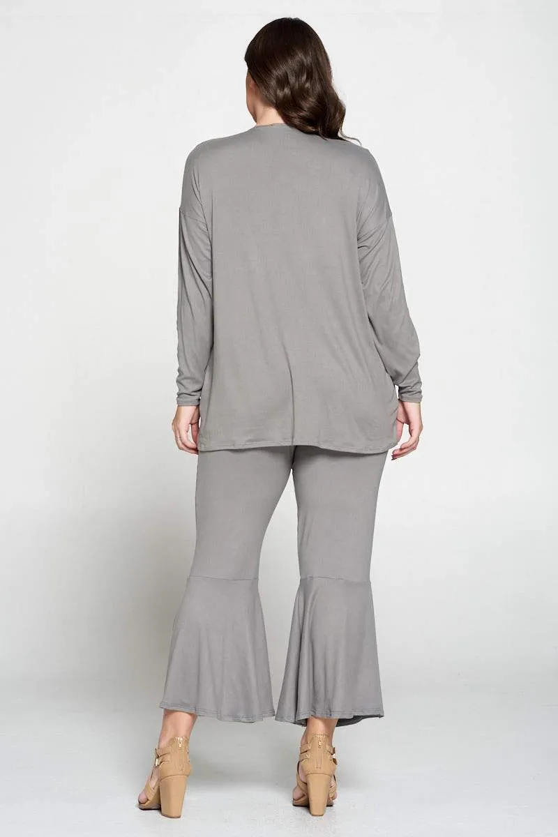 Draped Loungewear Set