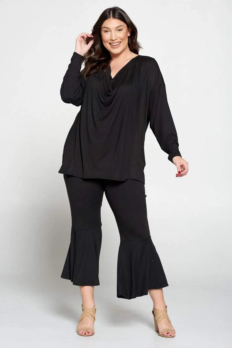 Draped Loungewear Set