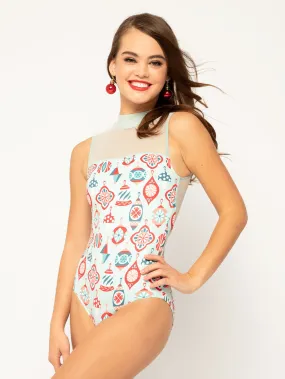 Elizabeth Vintage Ornaments Leotard RTW