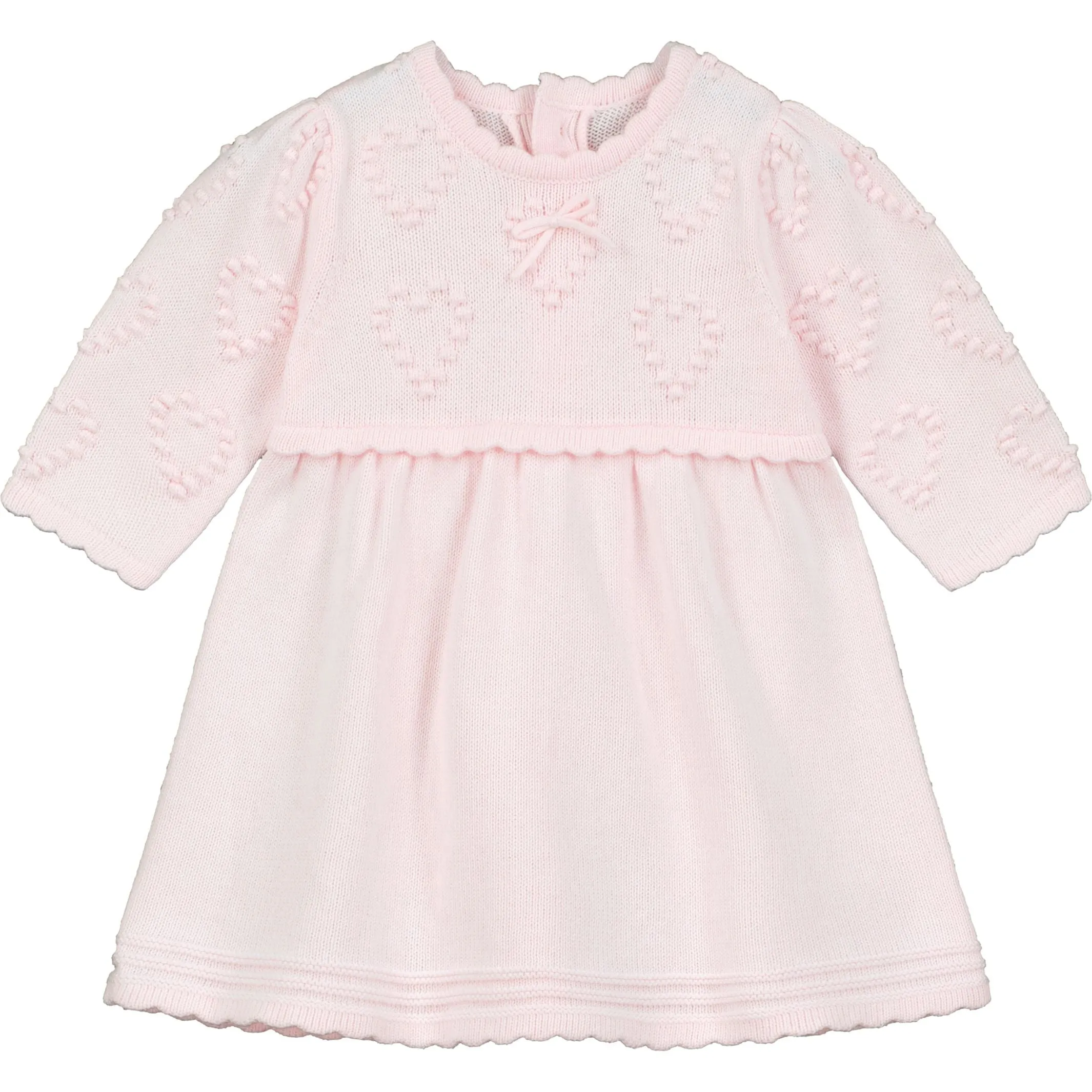 Emile et Rose - Pink knit dress with tights, Eilish