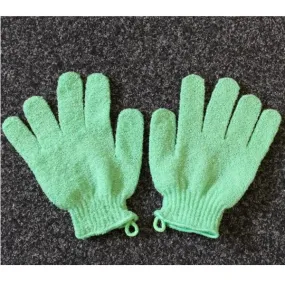 Exfoliating Gloves - Green