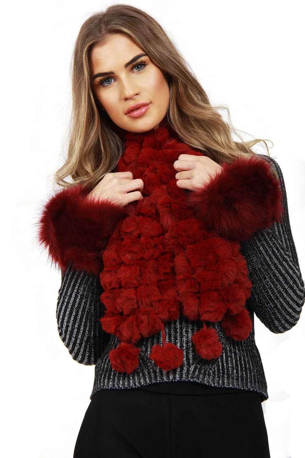 Faux Fur Cuffs