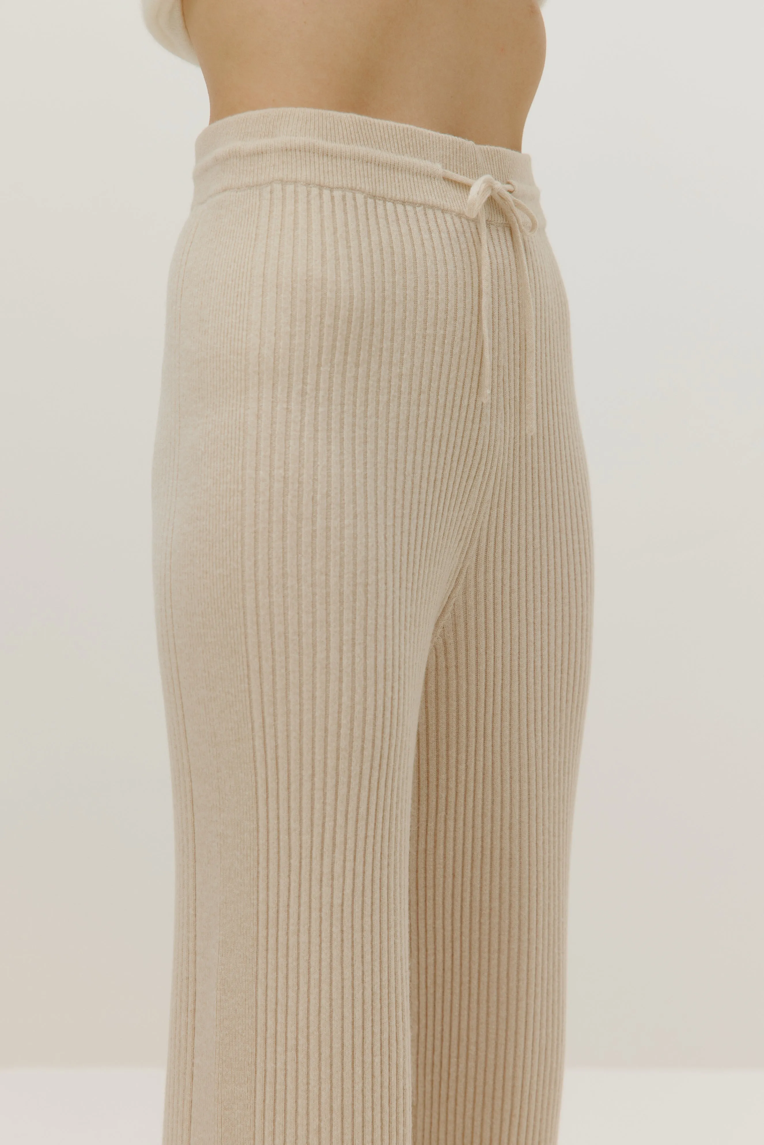 Flare Knitted Pants