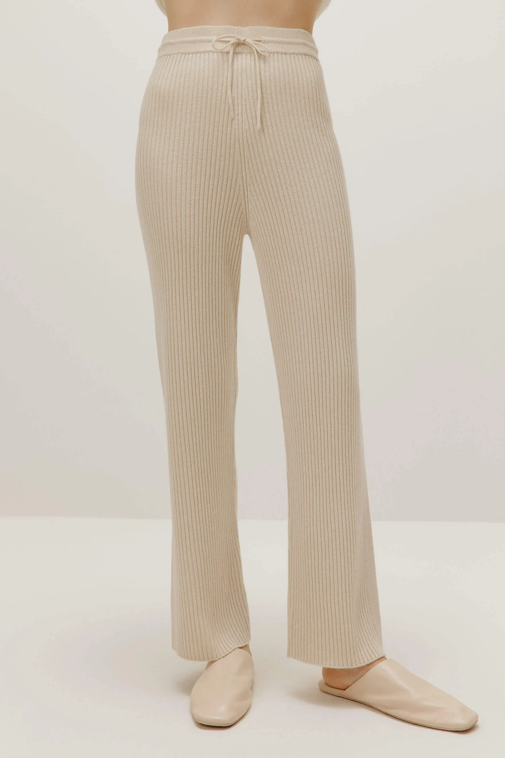 Flare Knitted Pants