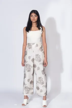 Floral High Waist Pants