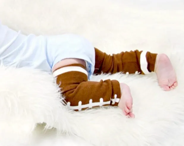 Football Leg Warmers, Baby Toddler Leg Warmers