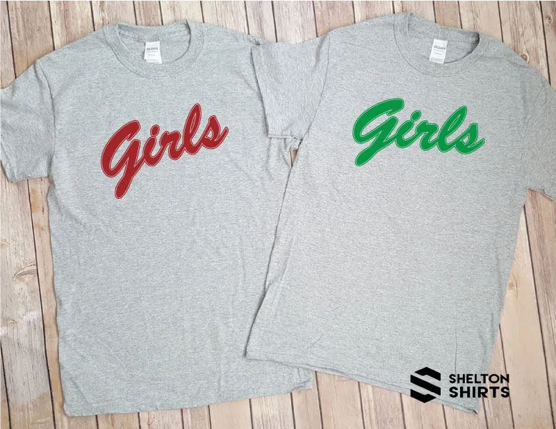 Friends TV Show 'Girls' Grey Crewneck T-shirt