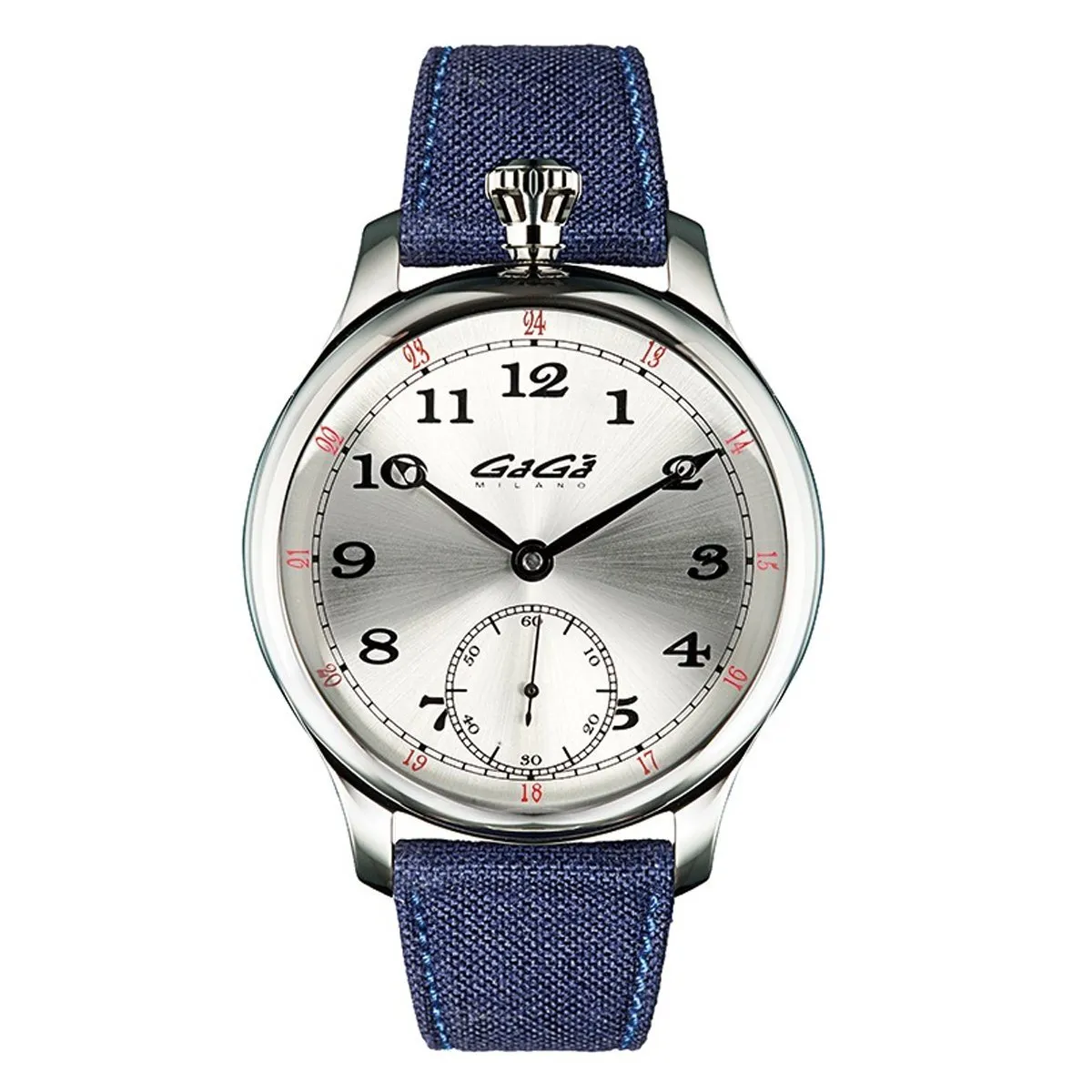 GaGà Milano Watch Classic Steel Blue 8040.01