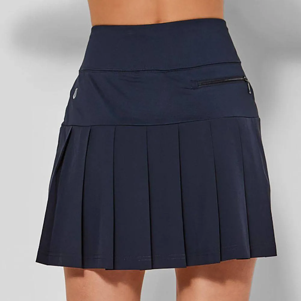 GGblue Womens Zippy 18 inch Skort - NAVY