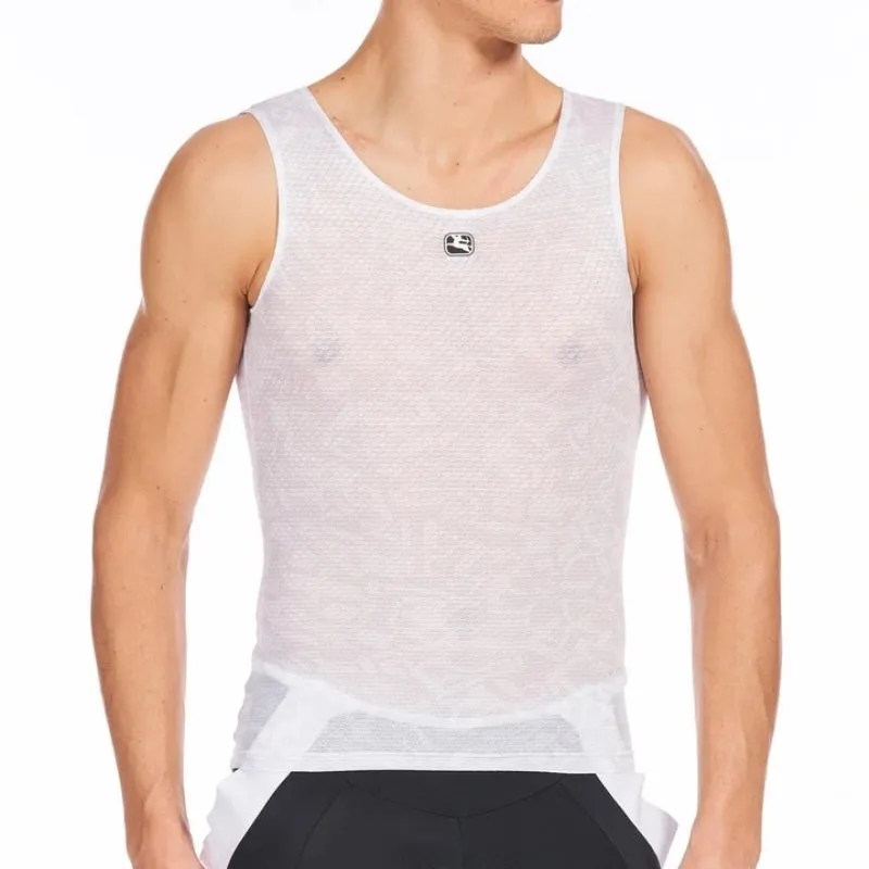 Giordana Fr-C Pro Mens Tank Base Layer White/Grey Camo Small/Medium