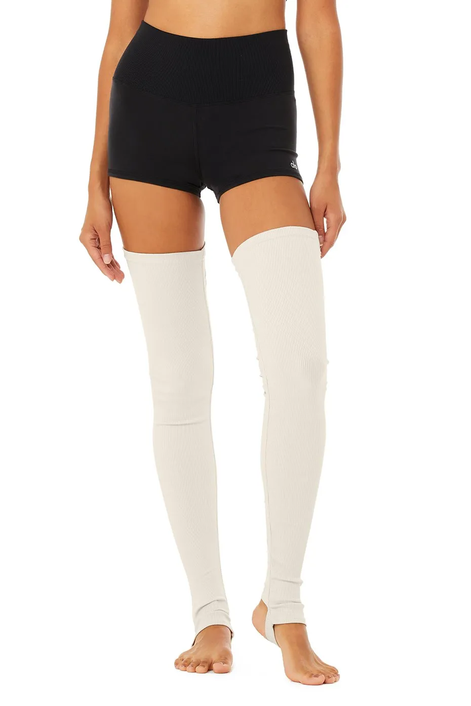 Goddess Leg Warmer - Bone Heather