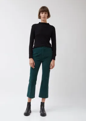 Green Corduroy Note Trousers #6